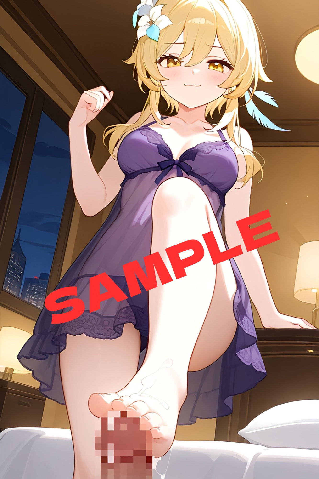 原● 女主人公（ホ◯ル） イチャイチャしたいだけの260枚 - サンプル画像 4