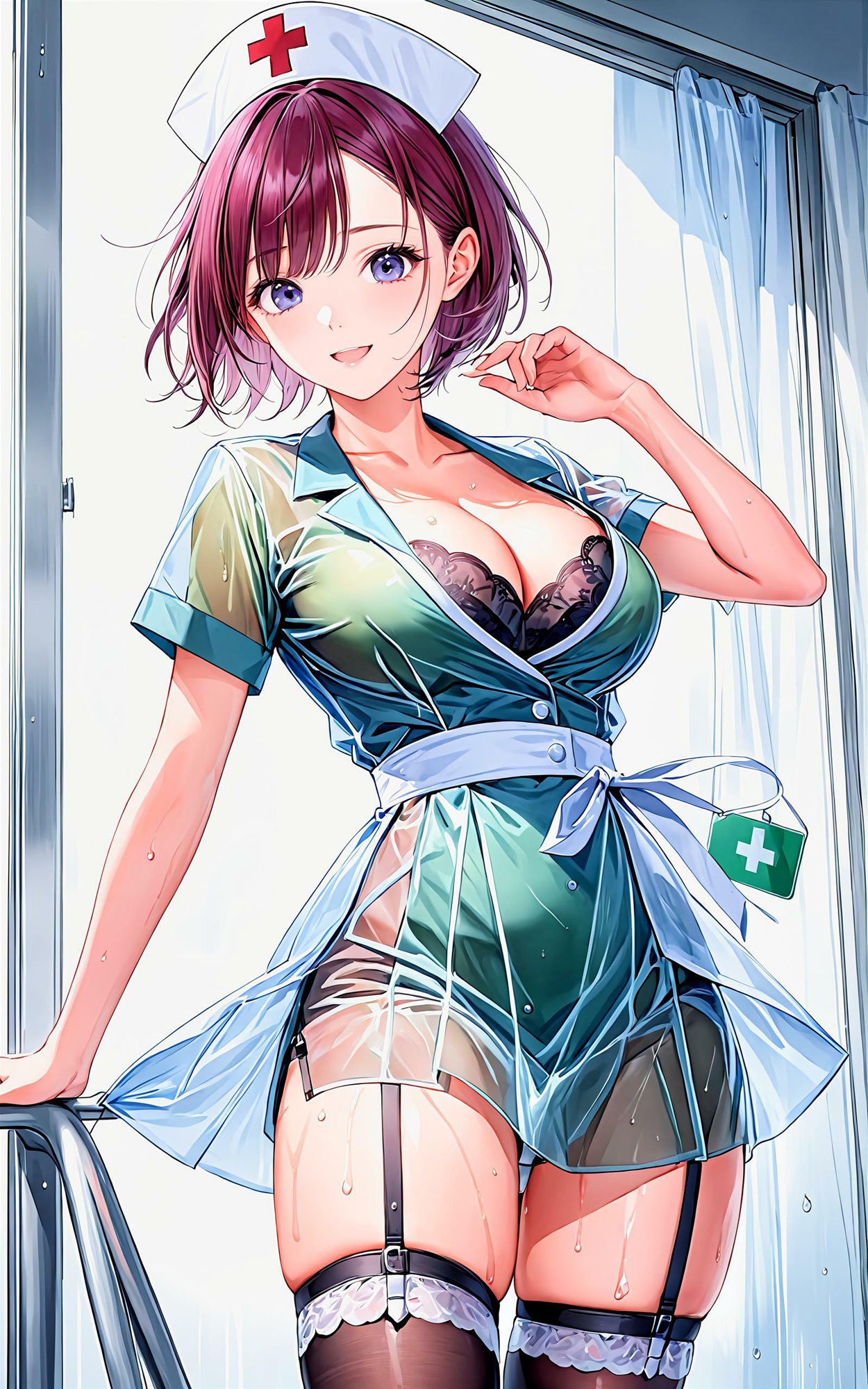 エチエチナースさん えちえちナースさんのせいで一生治らない病気にかかった件！ vol.2 - サンプル画像 3