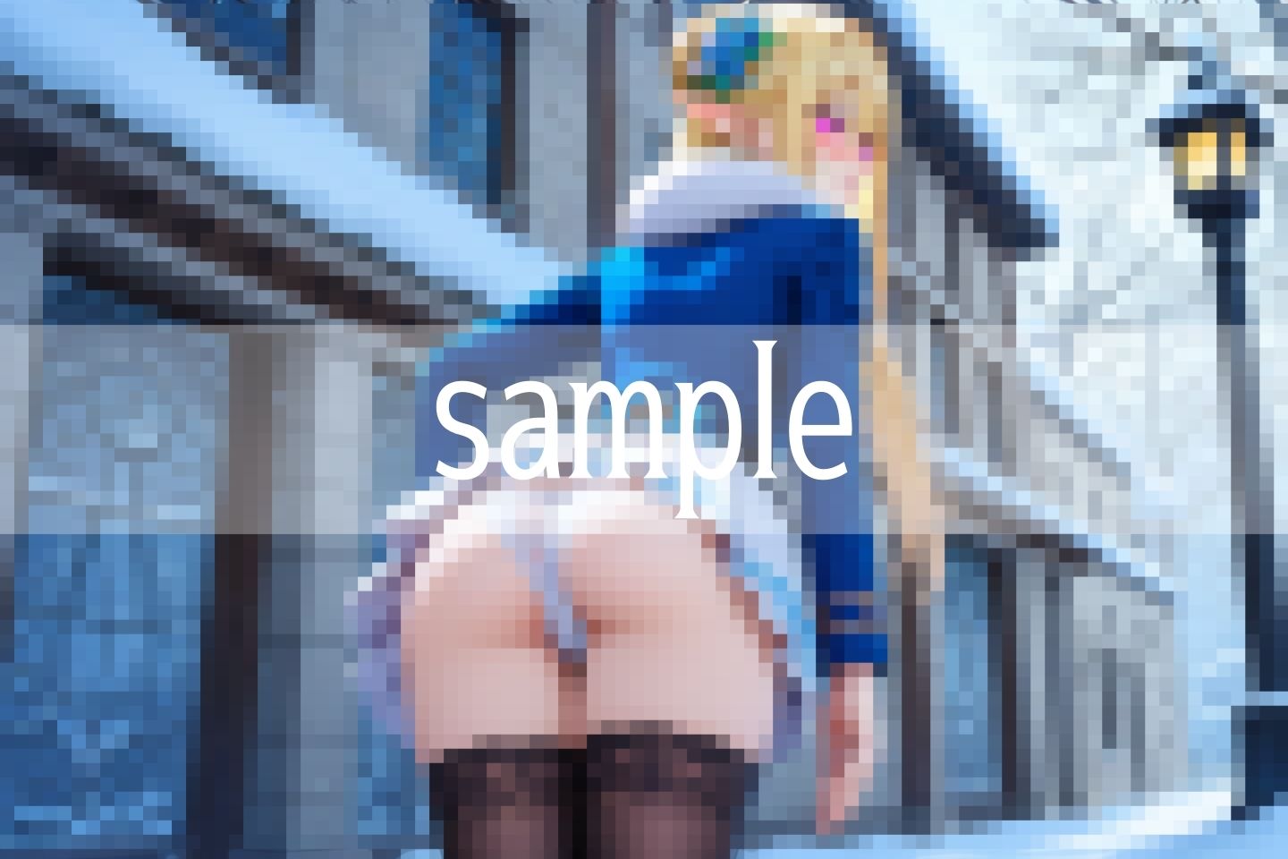 えっちな妖精さんが暮らす異世界エルフの村へようこそ - サンプル画像 1