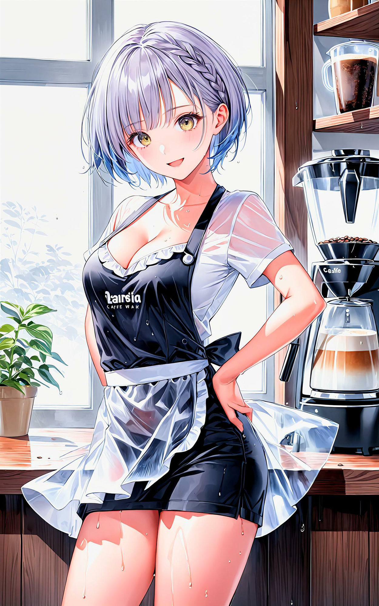 エチエチバリスタさん 昼下がりなのにそんなに急接近されたら夜が待てないんだがw vol.1 - サンプル画像 5