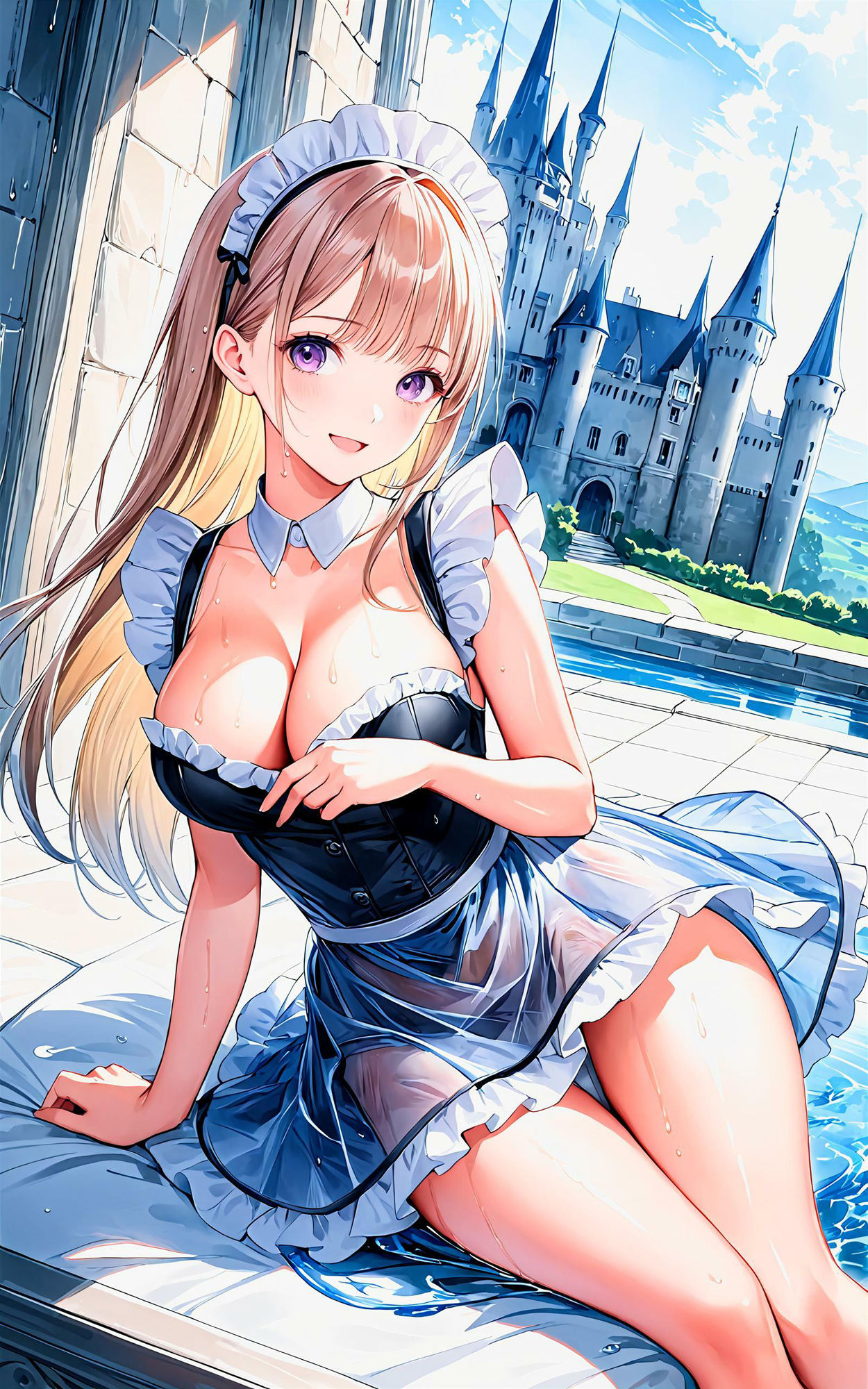 エチエチメイドさん なんでも許してくれる僕だけの専属メイドさん！ vol.2 - サンプル画像 5