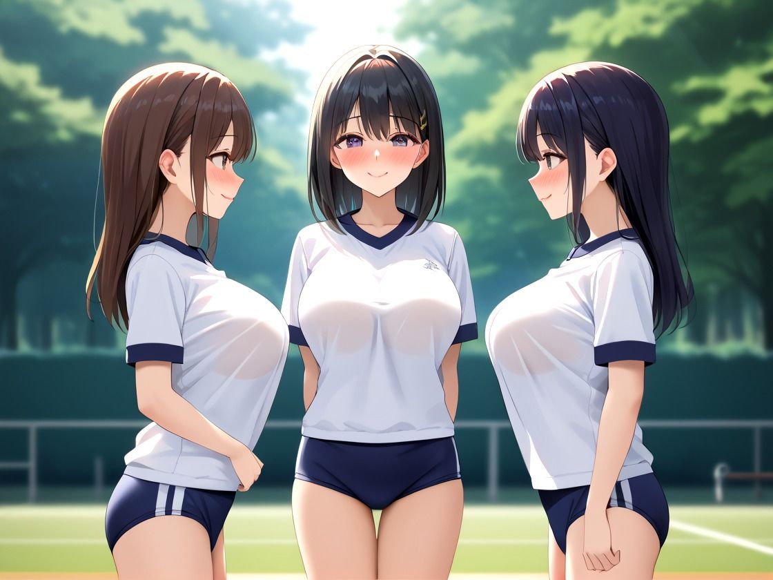 爆乳少女大運動会 早漏も童貞もまとめて大放出 はらませろ - サンプル画像 3