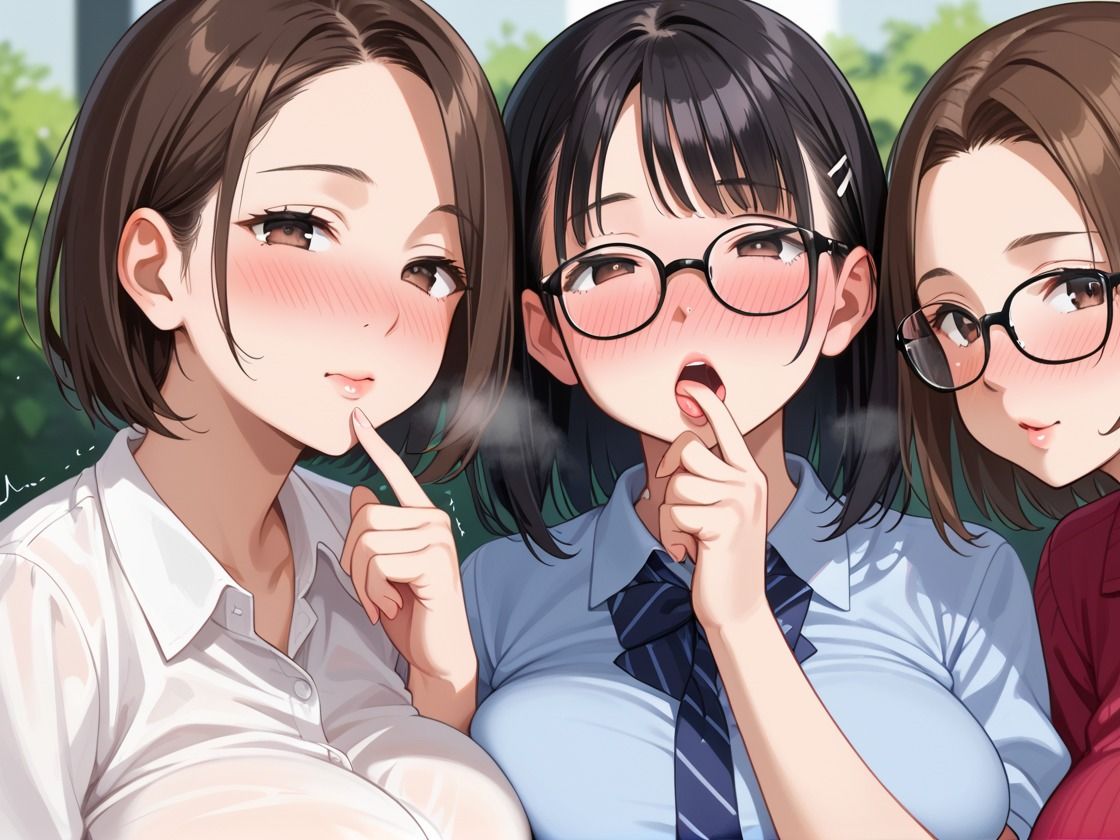 爆乳乱交 - サンプル画像 2