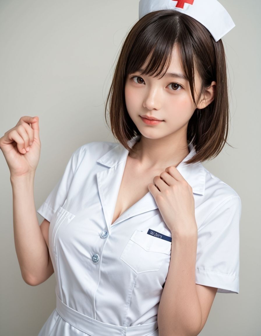 ナースが脱いだらエロすぎた！あいりが〇〇〇すぎる件について - サンプル画像 1