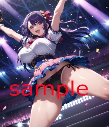 【パンツ特化】星野アイ  生ライブ熱パンツ！392枚 - サンプル画像 6