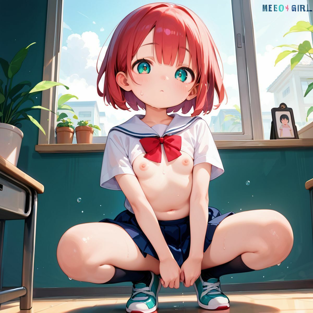 家出ぷにぷに制服少女、拾いました。02 - サンプル画像 10