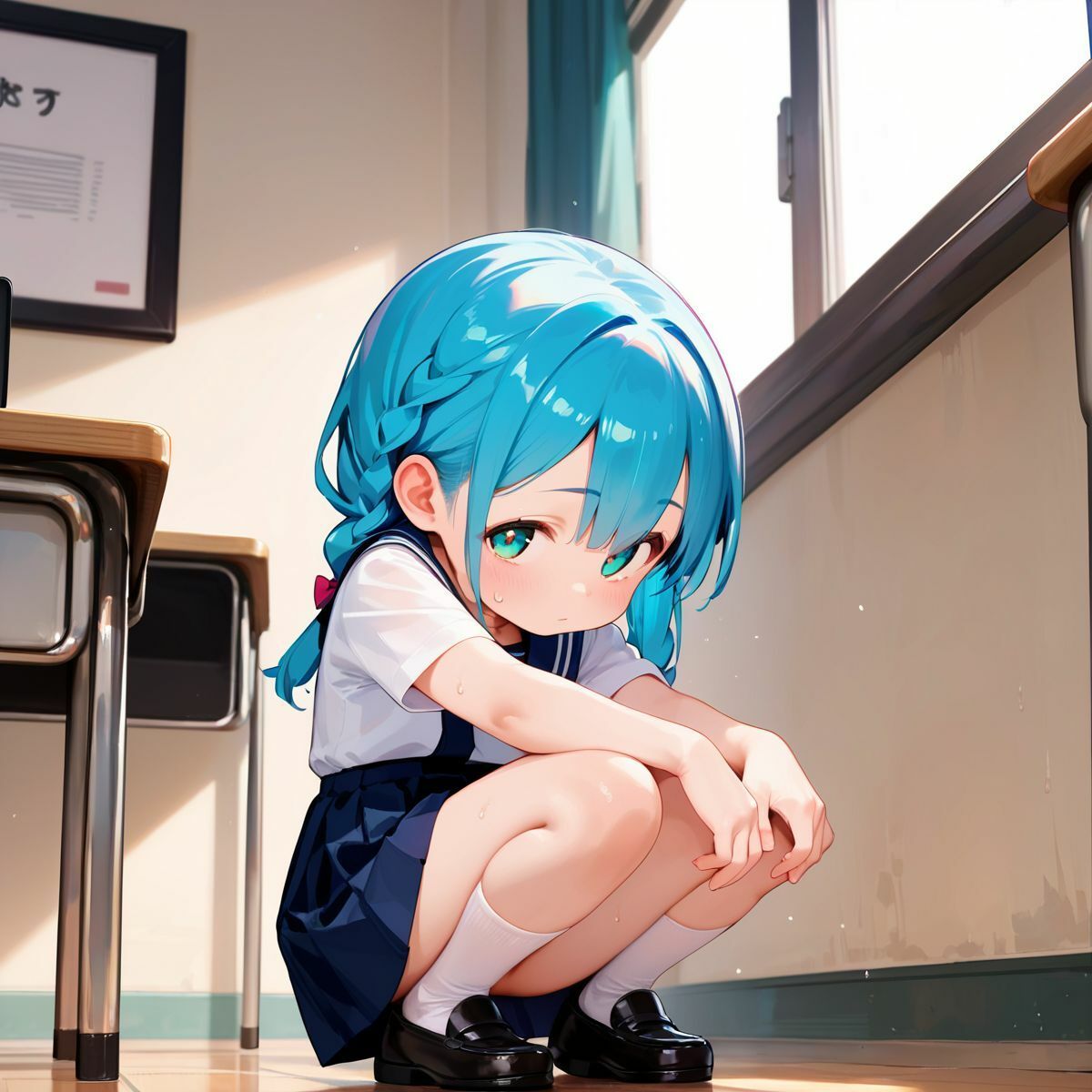 家出ぷにぷに制服少女、拾いました。04 - サンプル画像 3