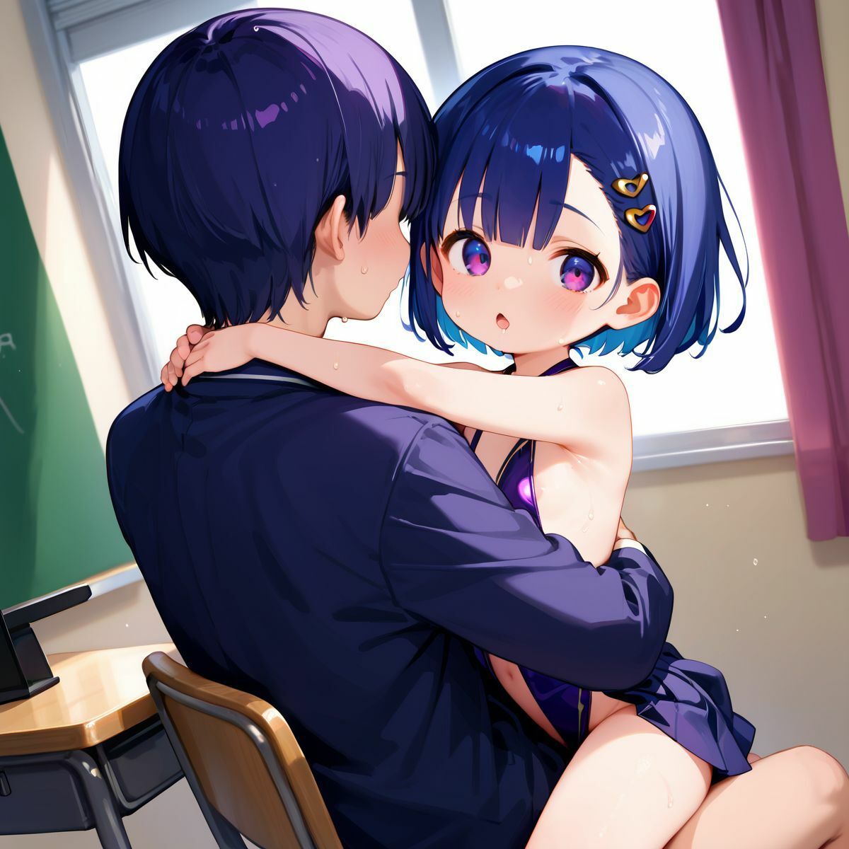 家出ぷにぷに制服少女、拾いました。06 - サンプル画像 1