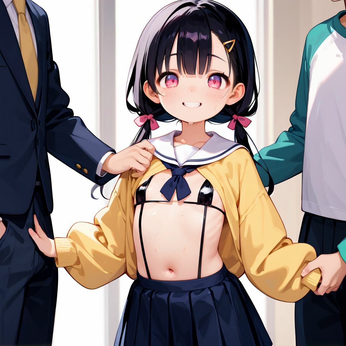 家出ぷにぷに制服少女、拾いました。06 - サンプル画像 3