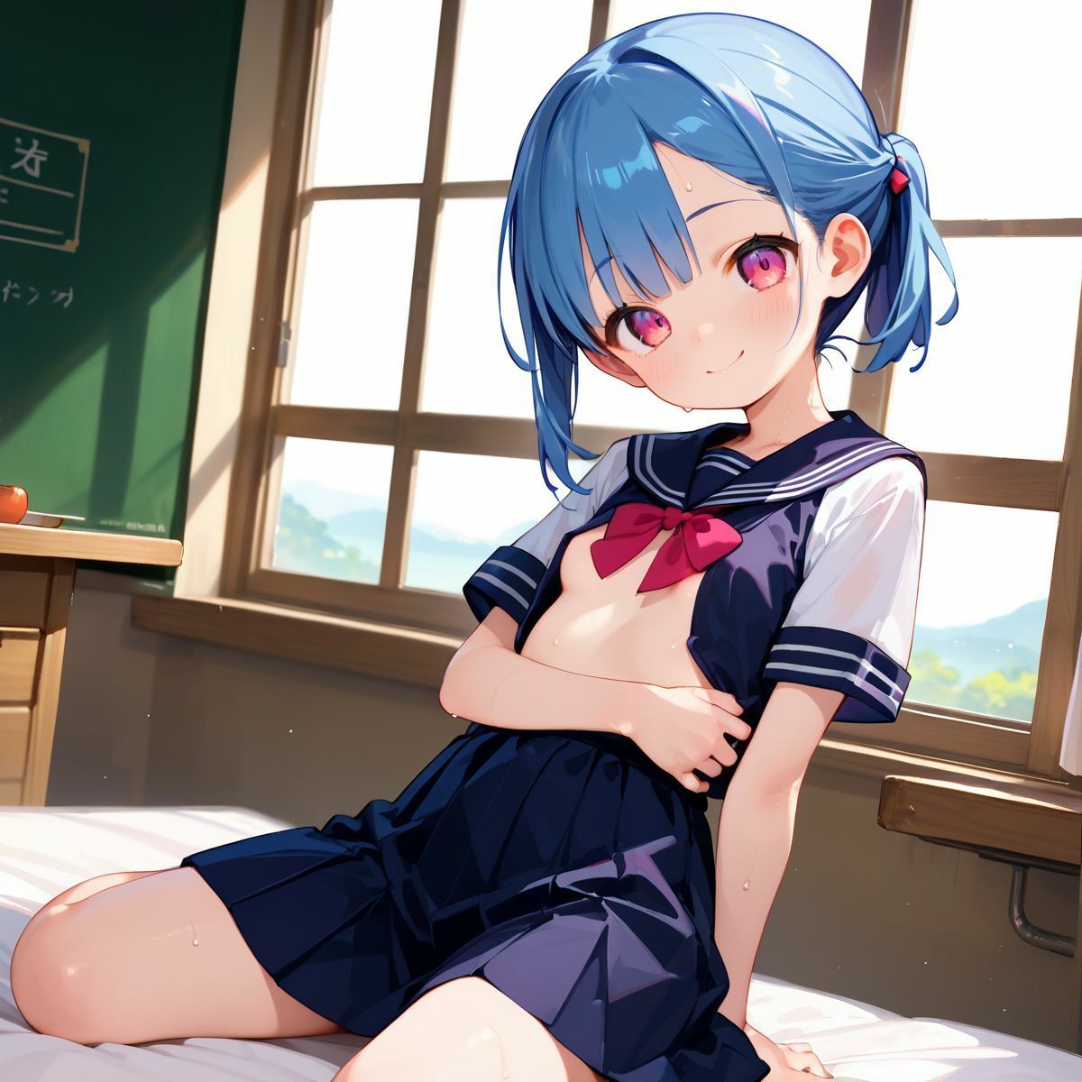 家出ぷにぷに制服少女、拾いました。06 - サンプル画像 7