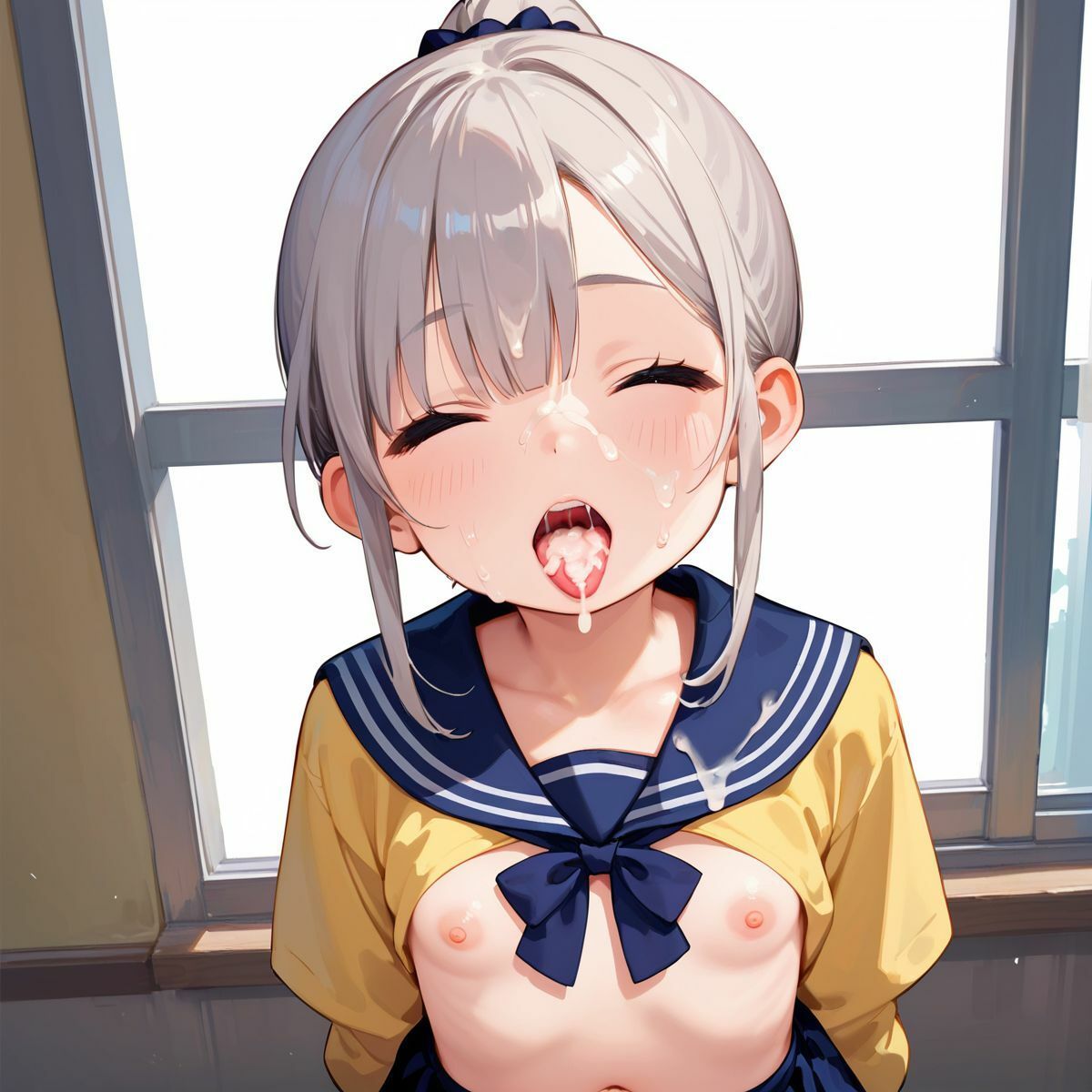 家出ぷにぷに制服少女、拾いました。06 - サンプル画像 8