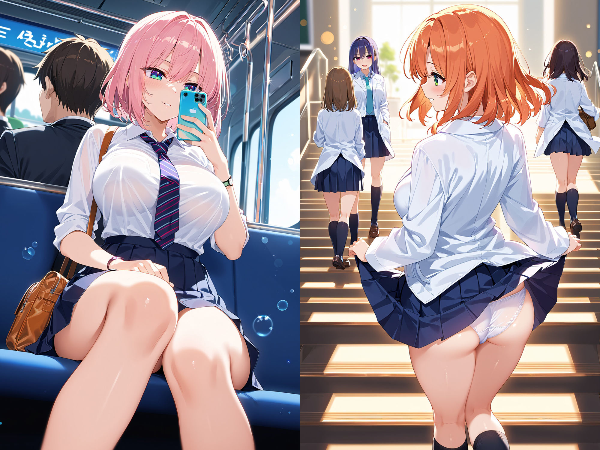 女子校生サブスク有料会員で女子校生をハメ放題 - サンプル画像 1