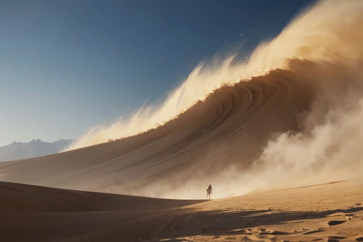 砂嵐  背景素材 - サンプル画像 4