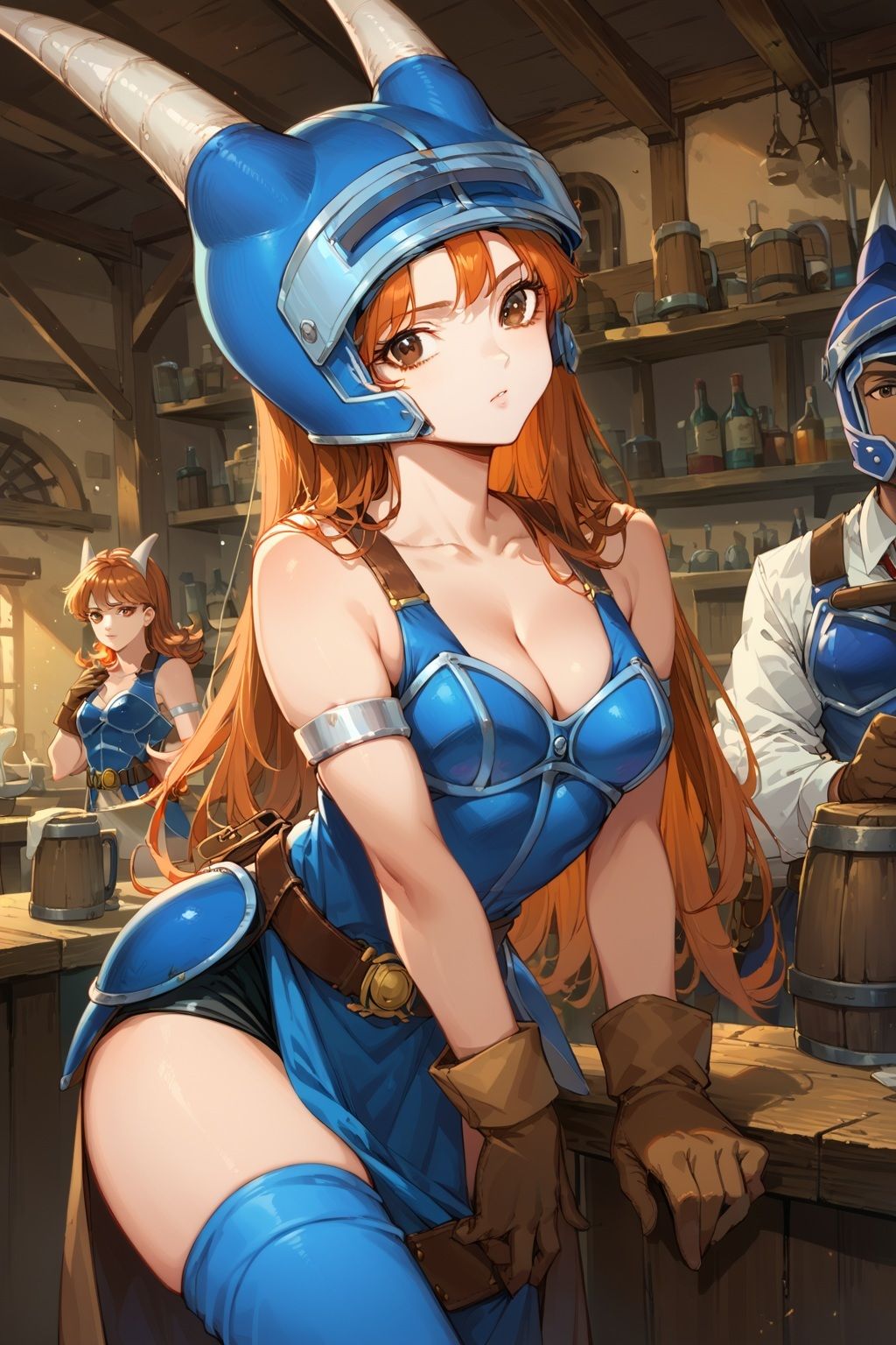 DQ女剣士デイジー  屈服の処女喪失SEX - サンプル画像 1