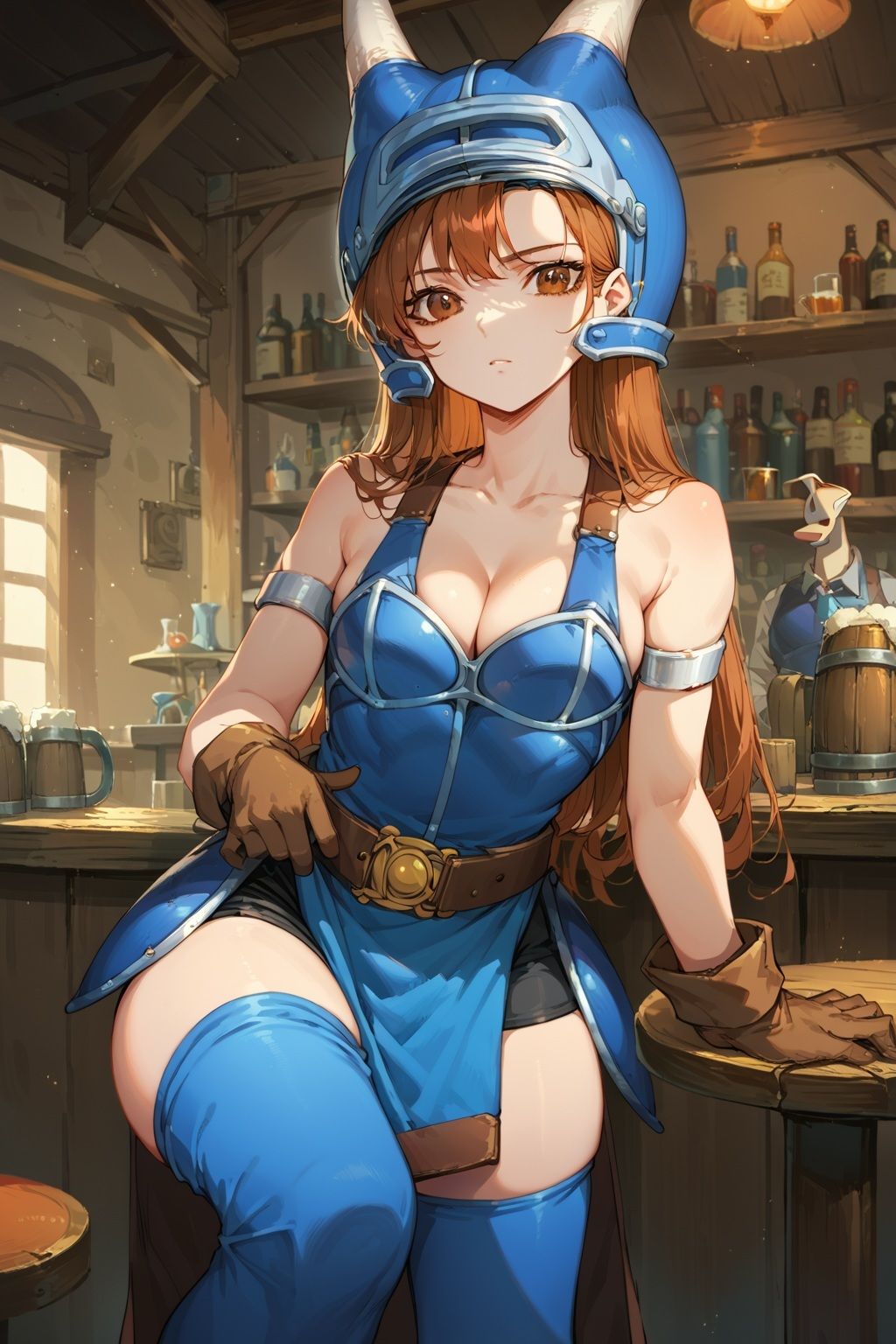 DQ女剣士デイジー  屈服の処女喪失SEX - サンプル画像 2