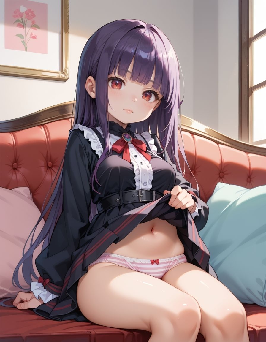 漆黒のゴスロリ美学 -ドールが紡ぐ優美と妖艶- - サンプル画像 2