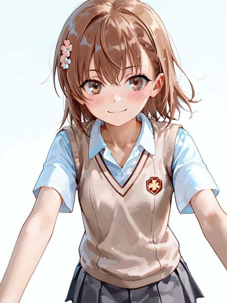 御◯美琴とエッチ05 - サンプル画像 1