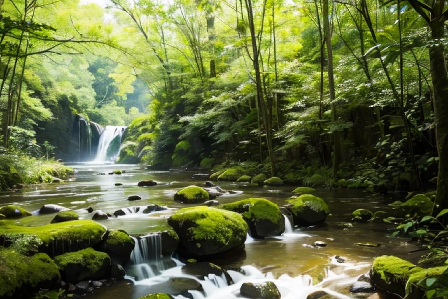 ジャングル  背景素材 - サンプル画像 2