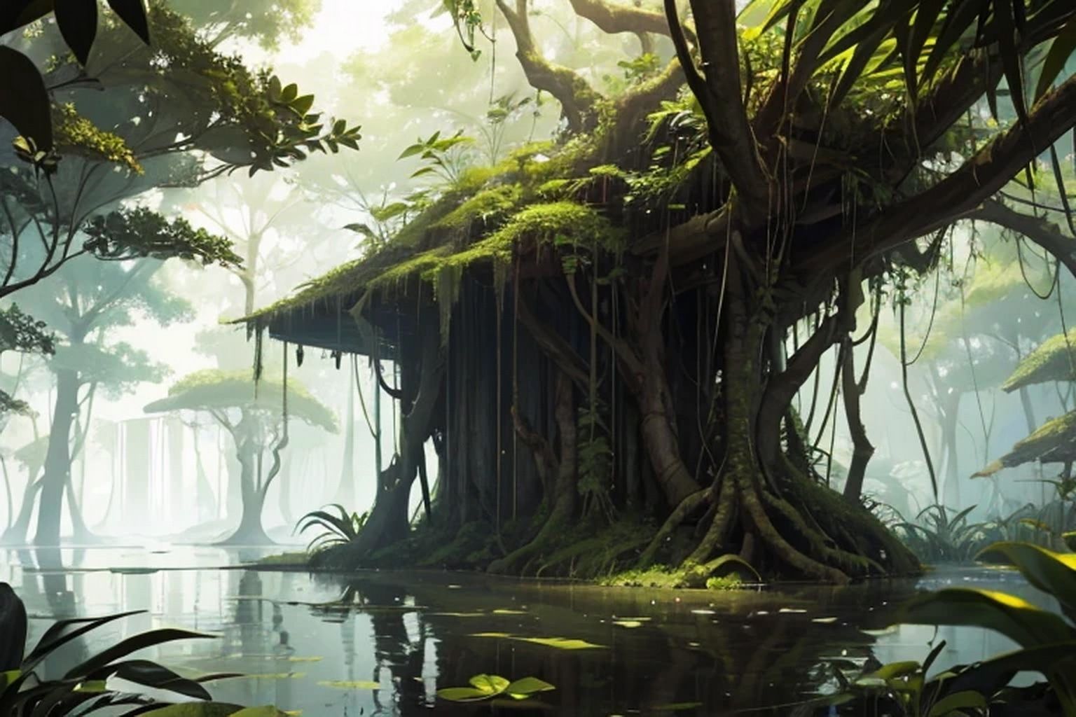 ジャングル  背景素材 - サンプル画像 3