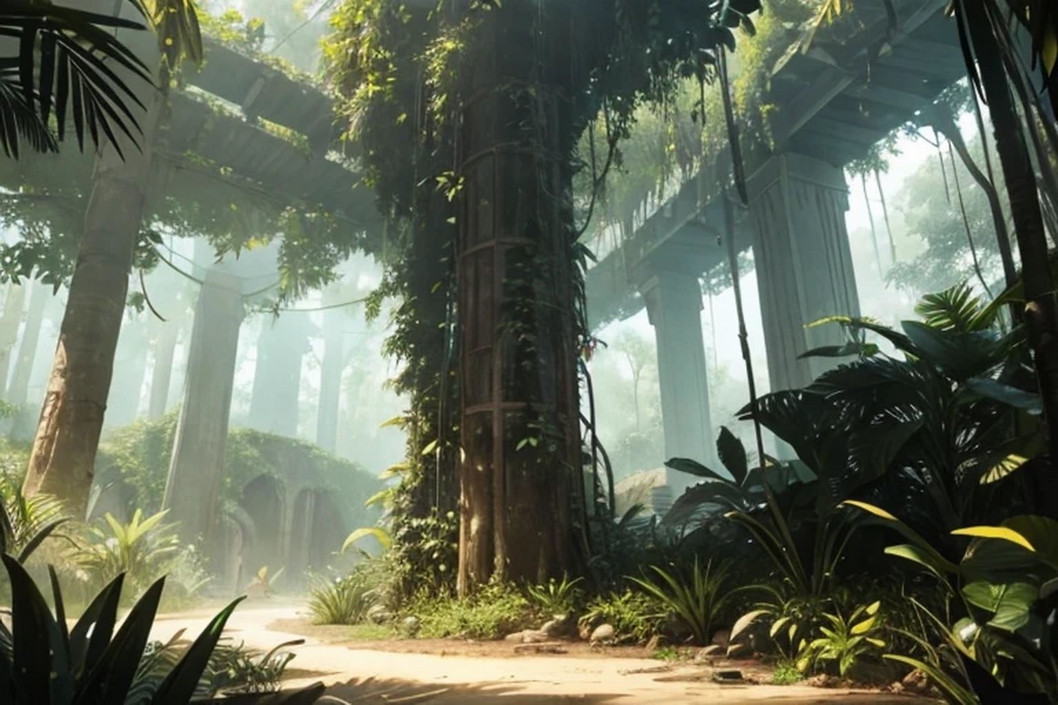 ジャングル  背景素材 - サンプル画像 4