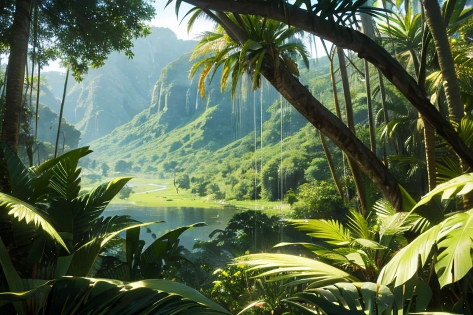 ジャングル  背景素材 - サンプル画像 5