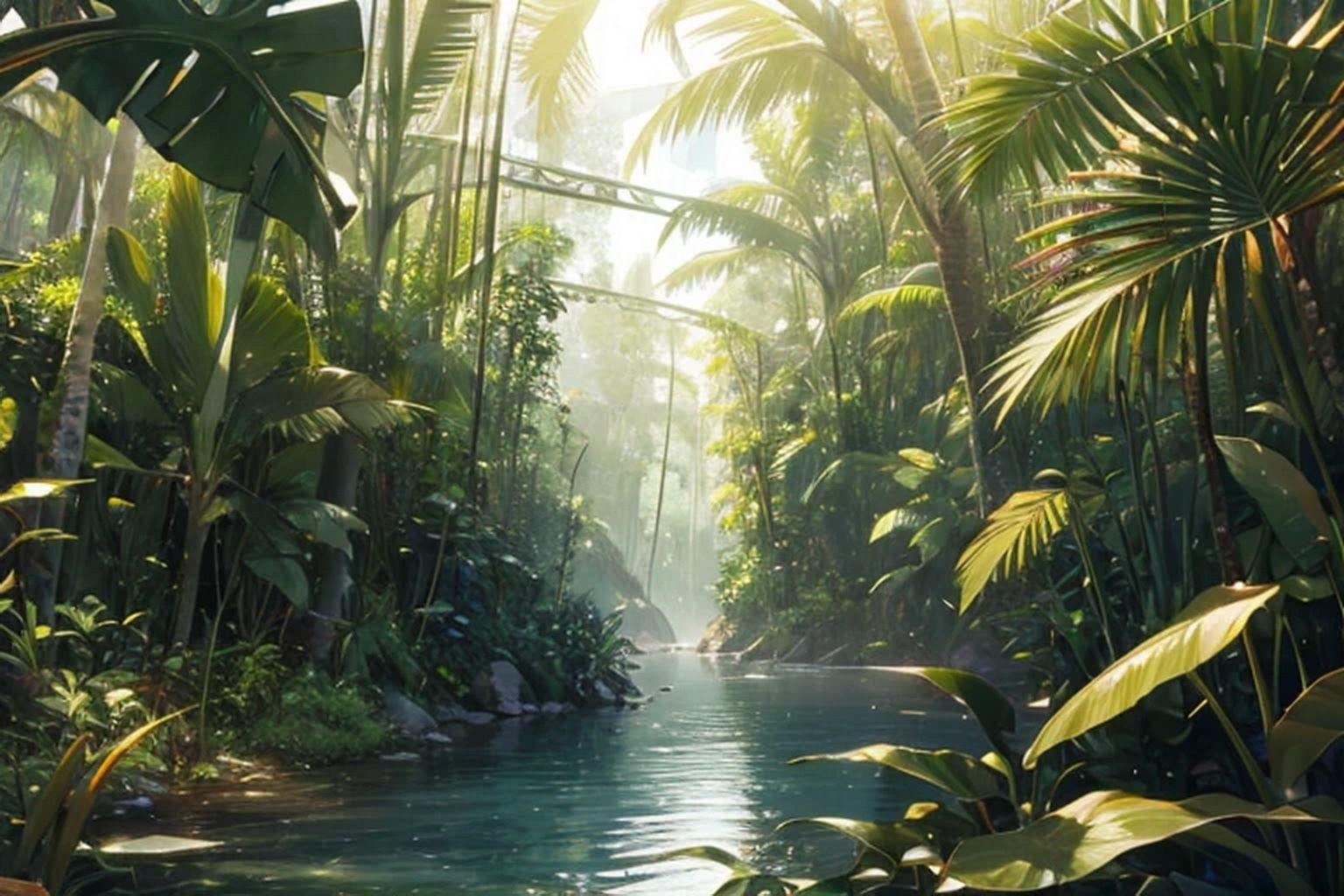 ジャングル  背景素材 - サンプル画像 6