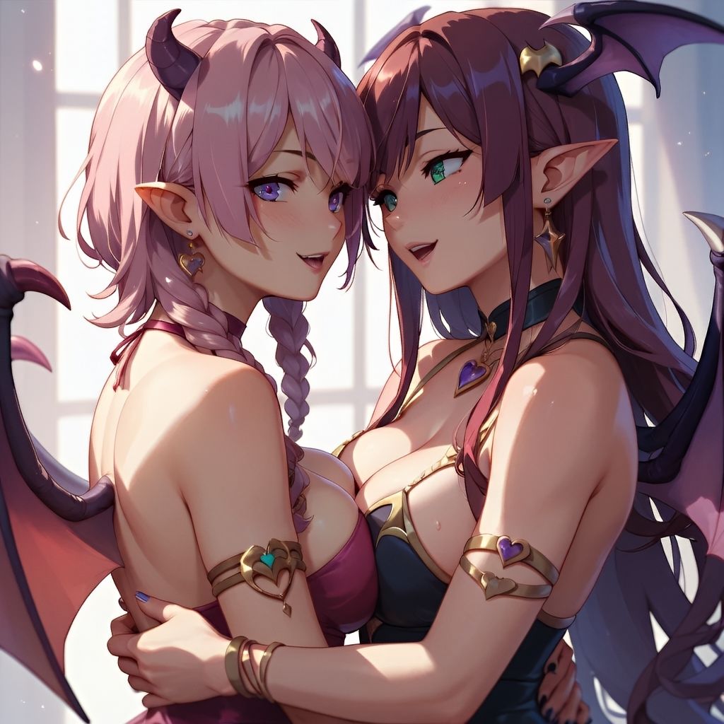 サキュバスファンタジー AIイラスト集 - サンプル画像 3