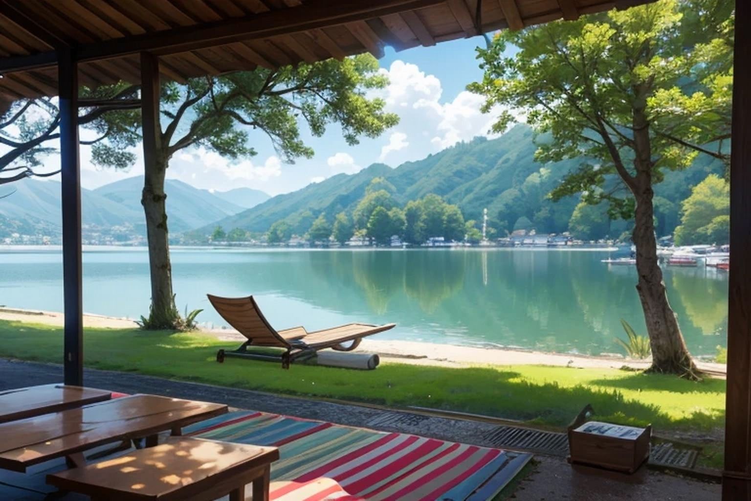 キャンプ  背景素材 - サンプル画像 2