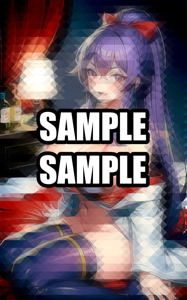 脱ぎかけの着物美女イラスト集 - サンプル画像 7