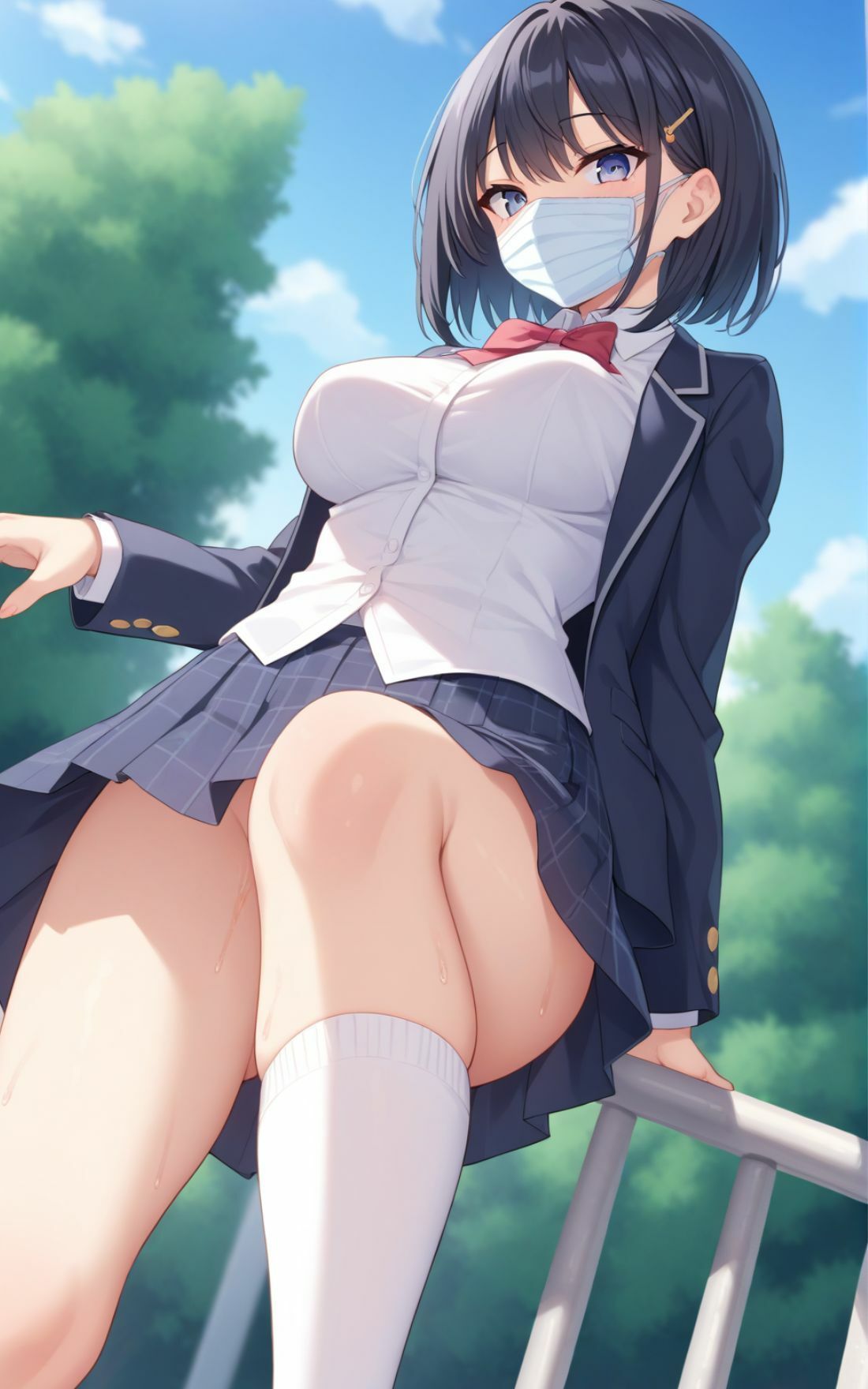 ある女子校生は先生たちの性処理に追われている - サンプル画像 1