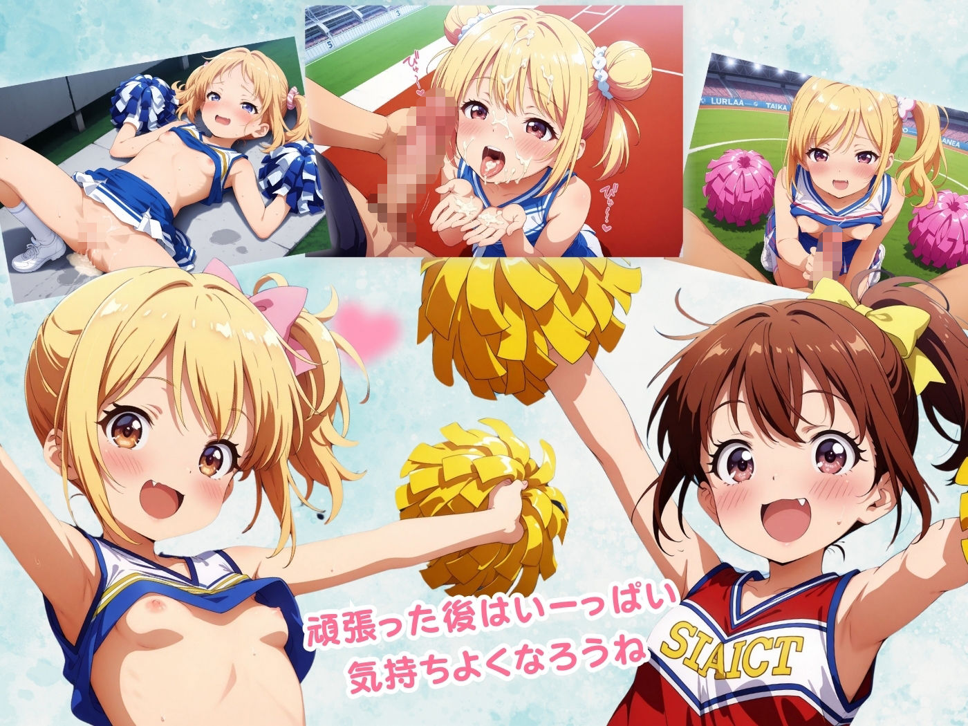 ハチャメチャ！セックス日記 〜今日はチアガールになって応援団♪〜 - サンプル画像 3