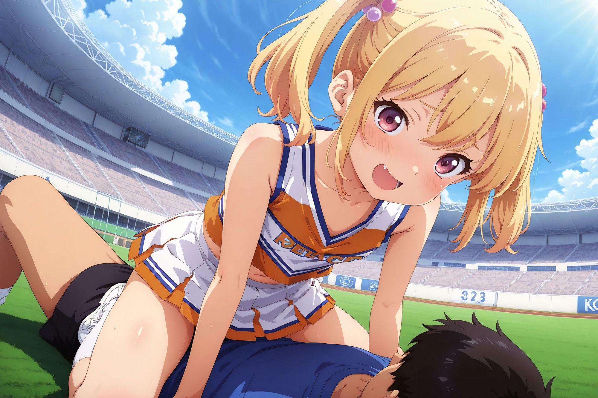 ハチャメチャ！セックス日記 〜今日はチアガールになって応援団♪〜 - サンプル画像 6