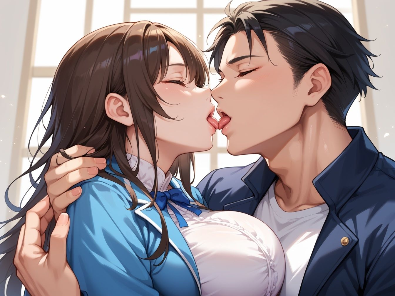 僕の彼女が体育教師にNTRれた - サンプル画像 1