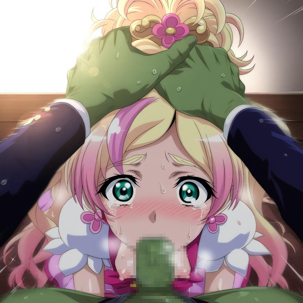 超美麗・新装ヒロピンAI全集8_キュアフローラ・マーメイド - サンプル画像 1