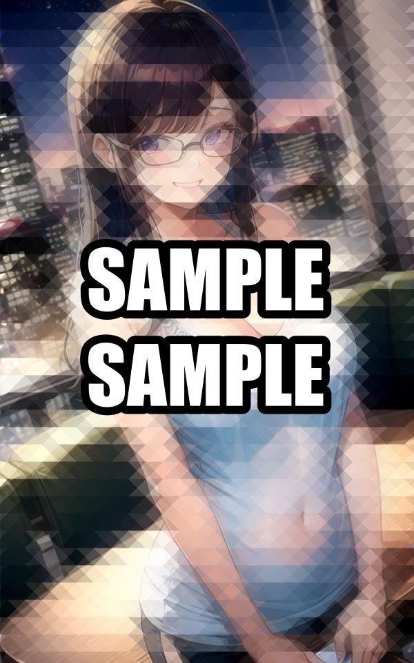 脱ぎたがる深夜オフィスのメガネ美女 - サンプル画像 3
