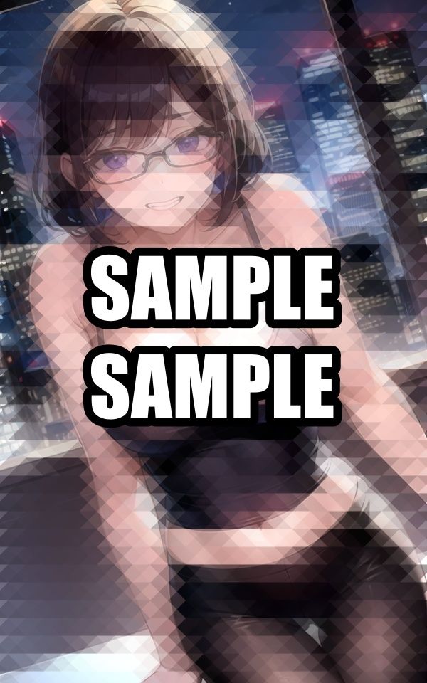 脱ぎたがる深夜オフィスのメガネ美女 - サンプル画像 6