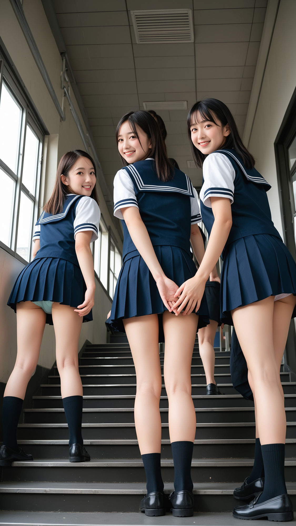 女学園の放課後。パンチラ天国300p - サンプル画像 2