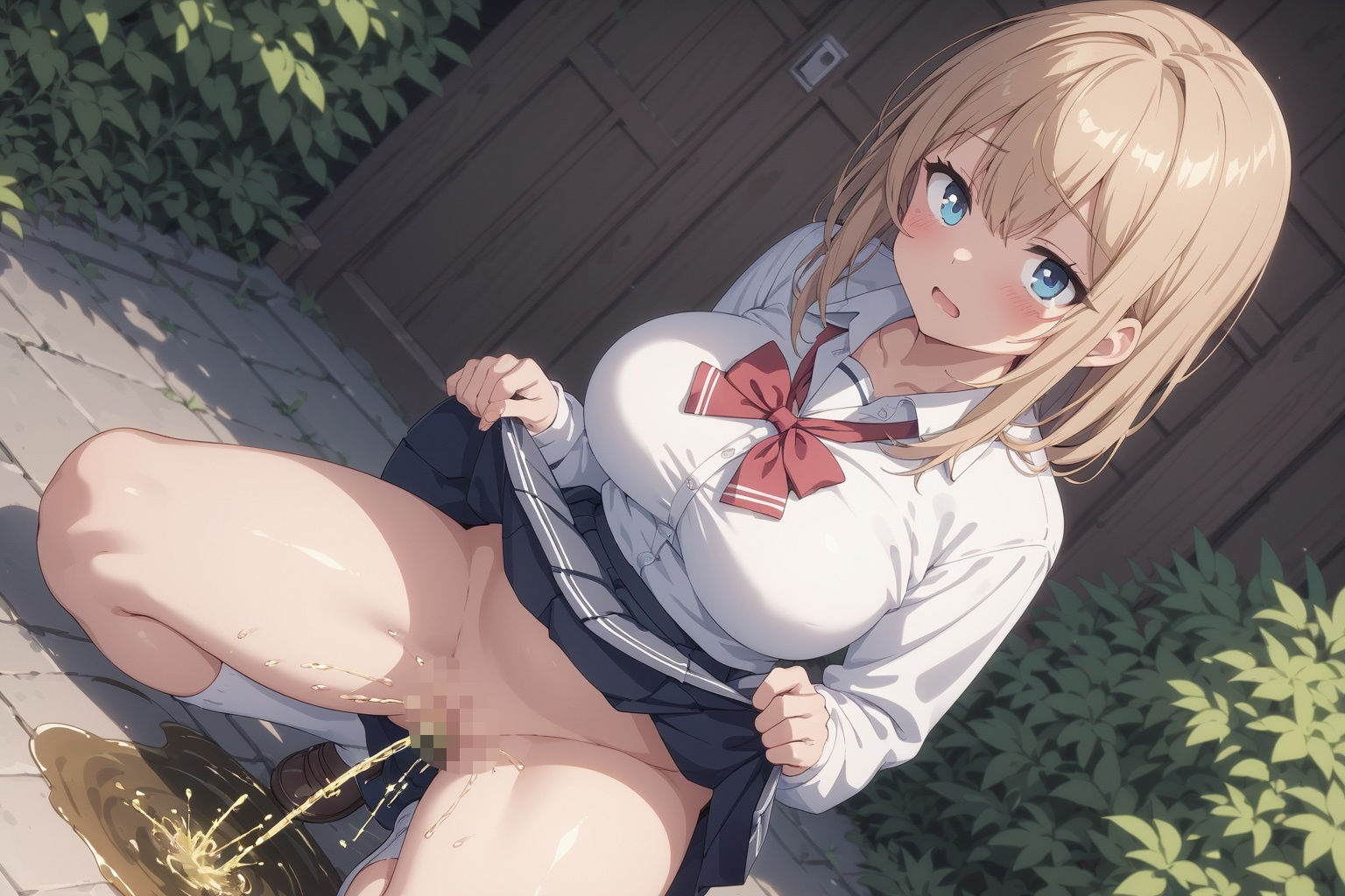 聖水女子校生 - サンプル画像 1