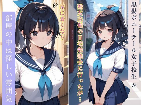 勉強会に行ったら男子グループに乱され、最後は孕ませられた無垢な女子校生〜妊娠腹ボテSEXあり〜 - サンプル画像 1