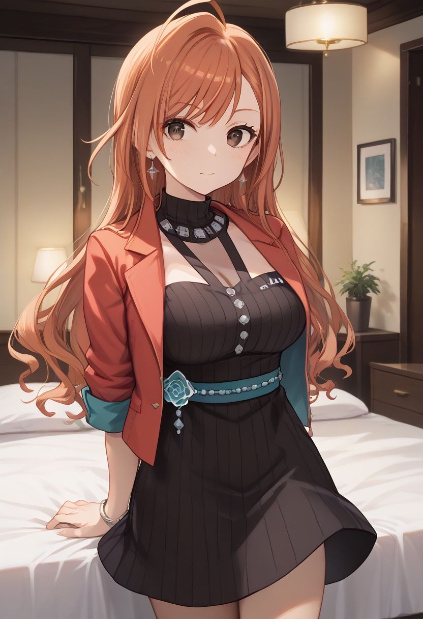 シャ◯マス 有◯川夏葉 エロCG集 - サンプル画像 1