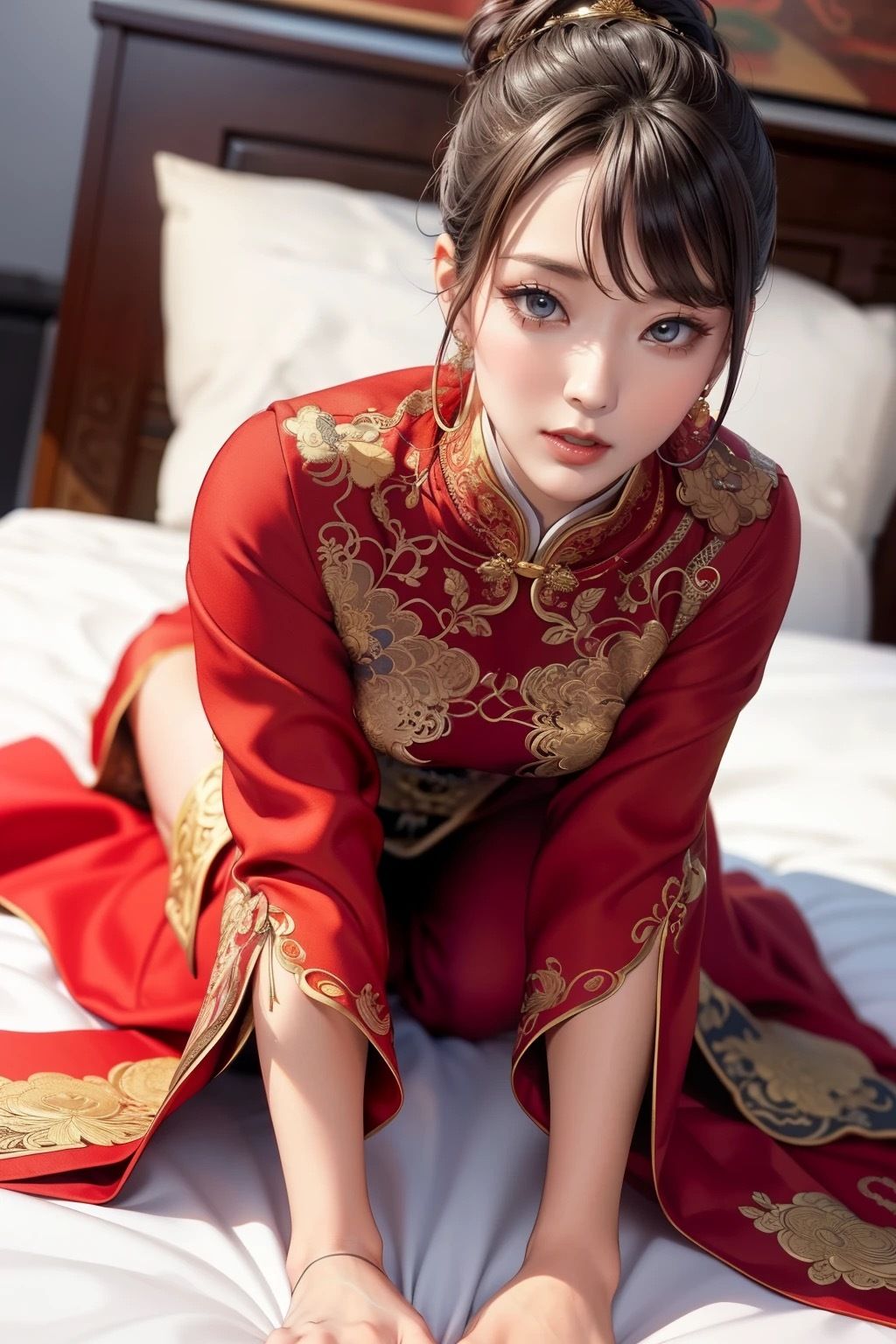 巨乳チャイナ娘大全集！！！ - サンプル画像 1