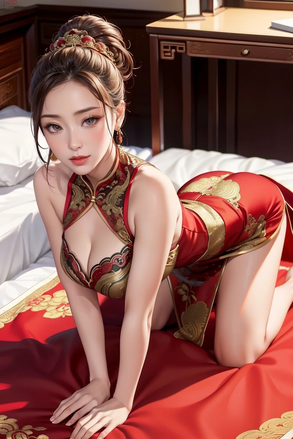 巨乳チャイナ娘大全集！！！ - サンプル画像 2