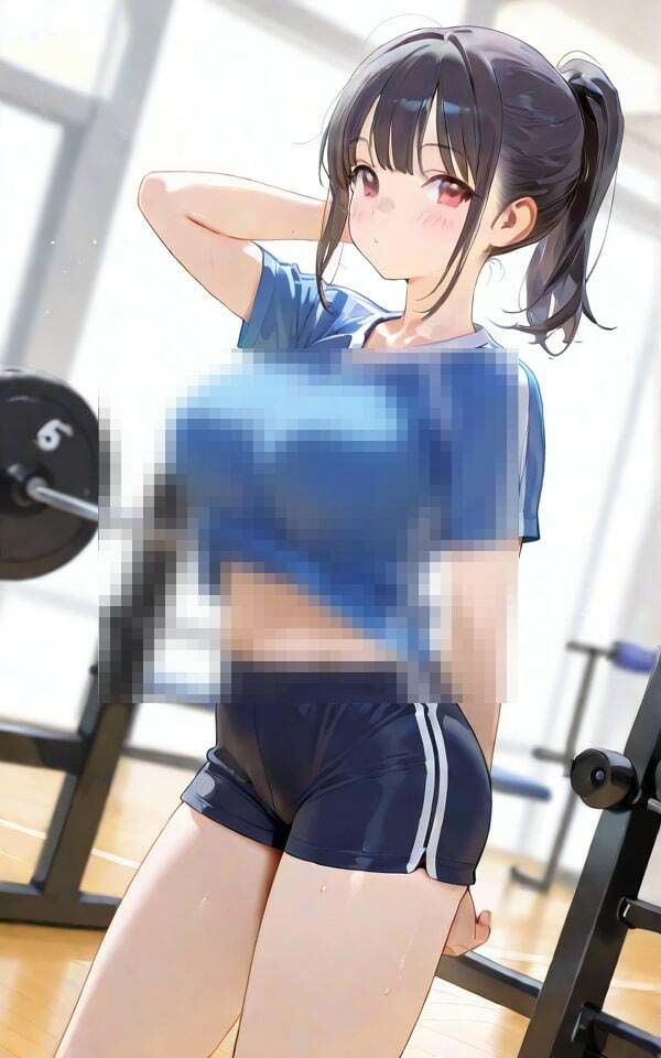ジムで鍛える  エロい美女たち 3 - サンプル画像 2