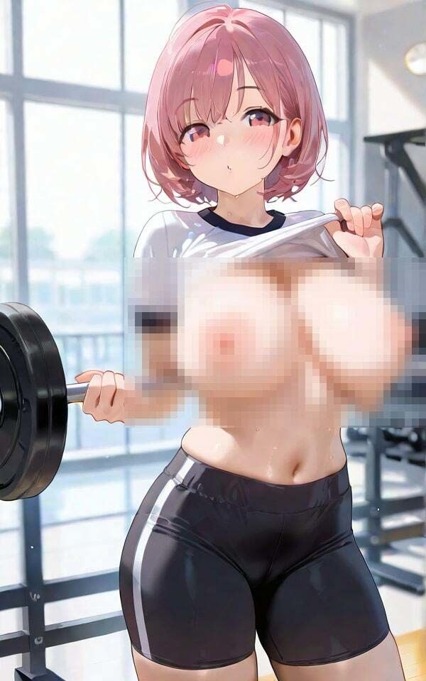 ジムで鍛える  エロい美女たち 3 - サンプル画像 5