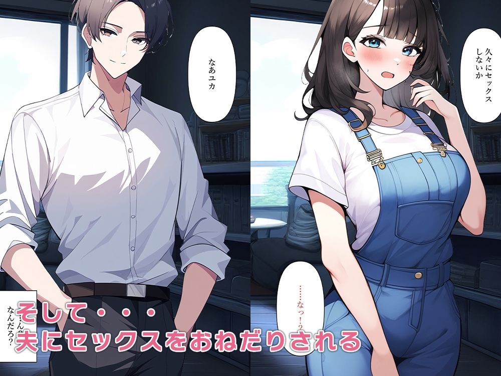 密かに思いを寄せていた人妻にぶつかると体を乗っ取ていた - サンプル画像 4