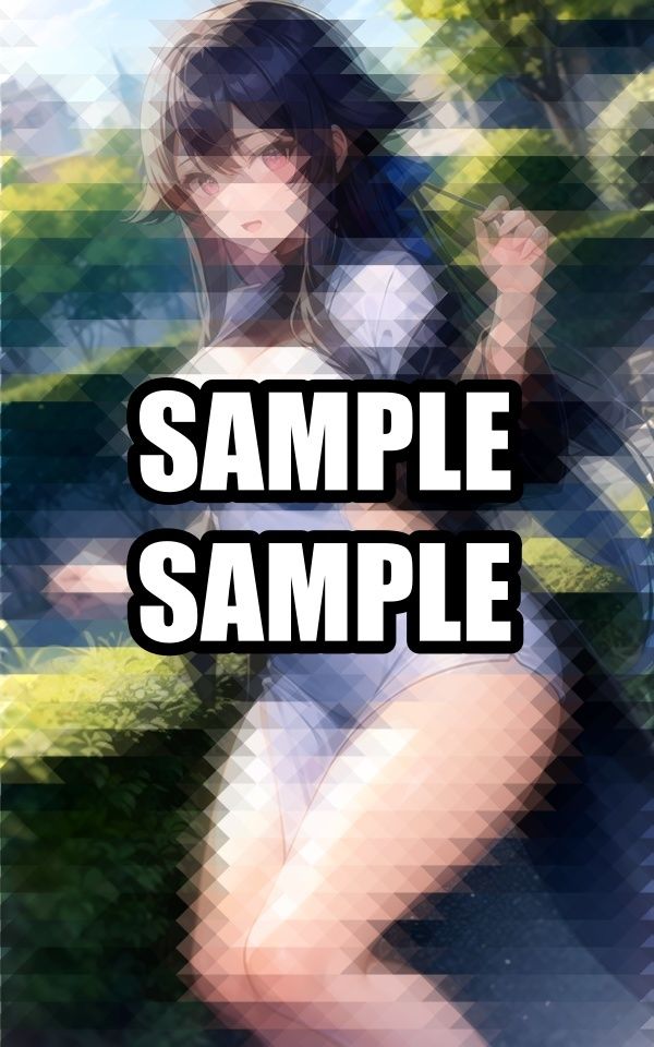 和を感じるはかま美女イラスト集 - サンプル画像 5