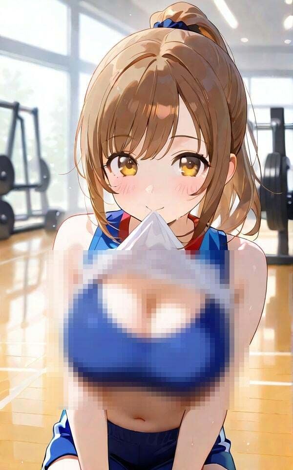 ジムで鍛える  エロい美女たち 5 - サンプル画像 1