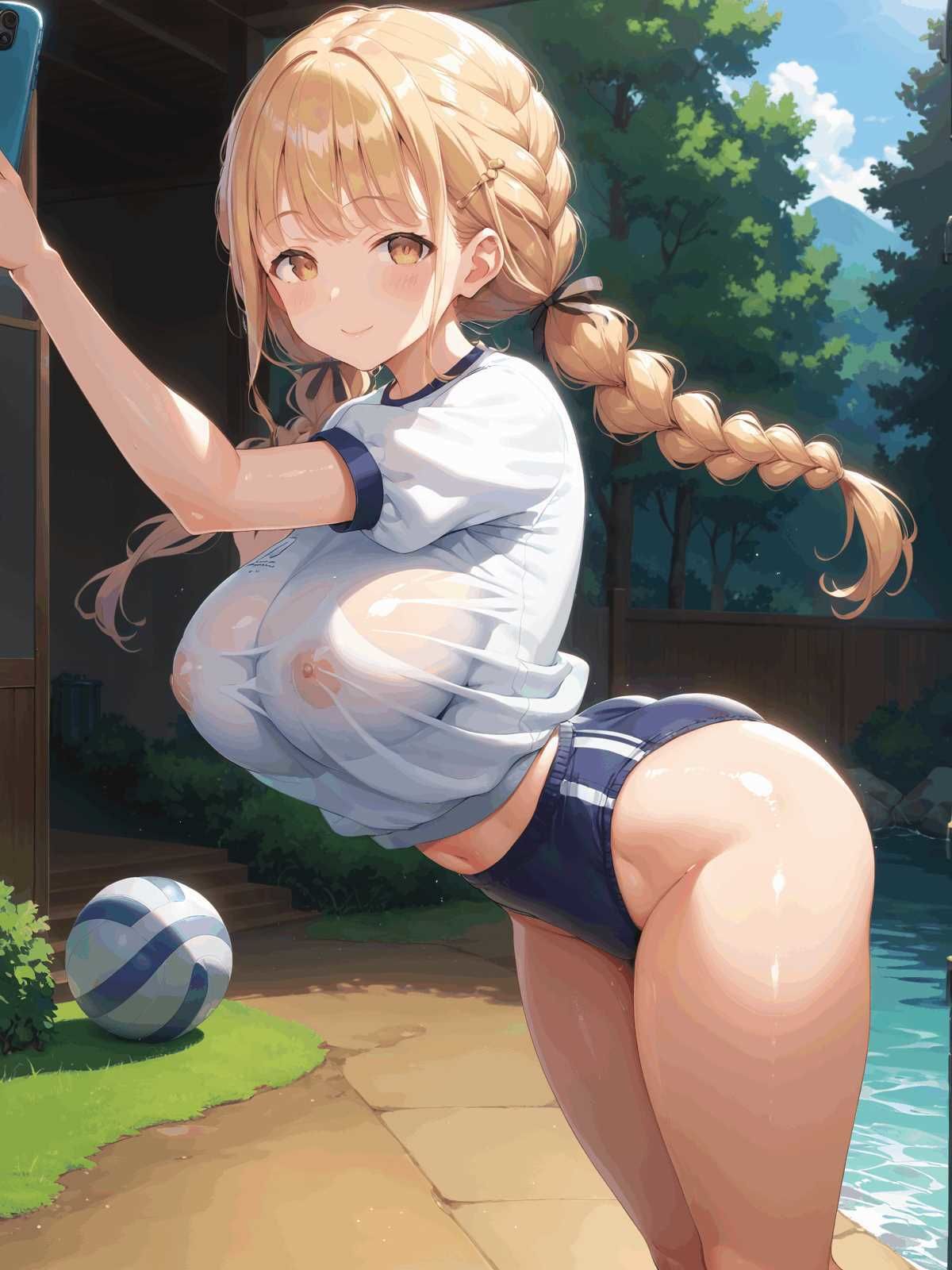 学園アイドルブルマスター - サンプル画像 1