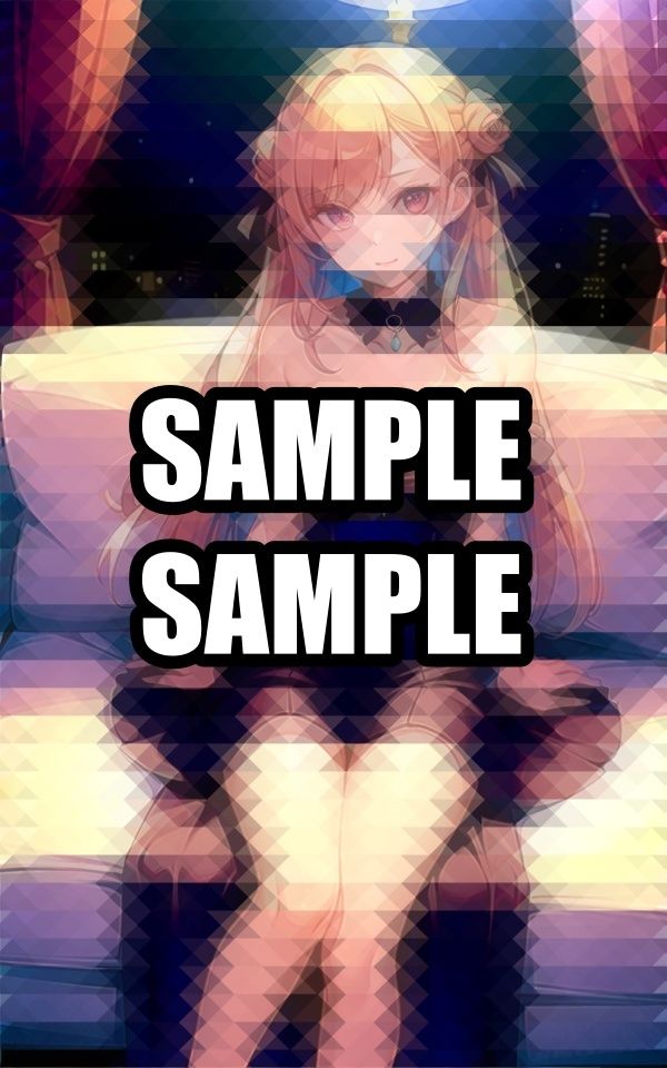 お座りしてるドレス美女イラスト集 - サンプル画像 3