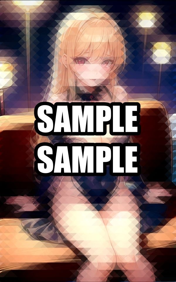 お座りしてるドレス美女イラスト集 - サンプル画像 4